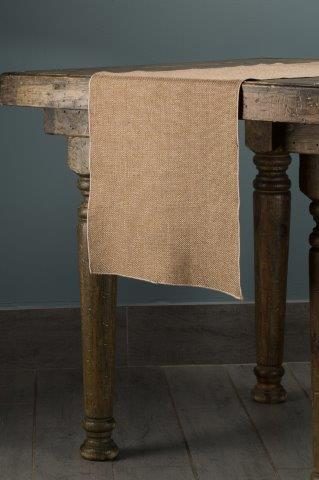 Jute Burlap table runner